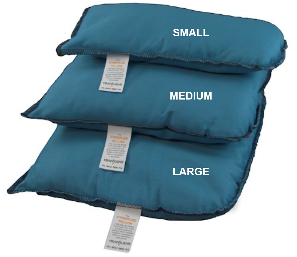 Trafalgar FyrePlug Fire Pillow SMALL 100x250