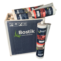 Bostik Fireban Hybrid Box of 12 LIMESTONE 290ml Cartridges