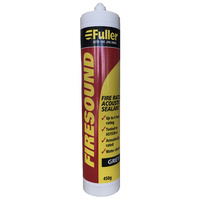 HB Fuller Firesound Fire Resistant Silicone Grey 450g Cartridge