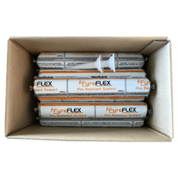 Trafalgar GREY Fyre-Flex BOX of 18 Fire resistant Sealant - SAUSAGES GREY