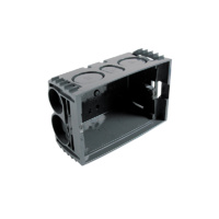 157/1F Wall Box, 1 Gang, Series 157, Fire and Acoustically Rated