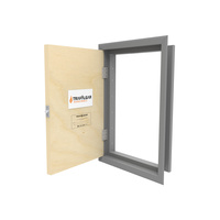 2 Hour Fire Rated Service Shaft Access Panel Wet Wall Edge