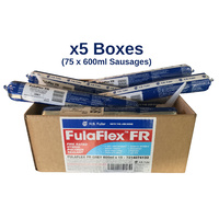 FulaFlex FR Hybrid Polymer Fire Rated Sealant 5 (five) BOXES of 15 Grey 600ml