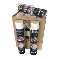 Bostik Fireban Expanda Foam Box of 12, LARGE 750ml self expanding polyurethane foam