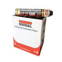 Soudal Soudafoam Gun FR-SOUDAL Box of 12 Fire Rated Foam Cartridges