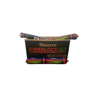 Selleys Fireblock PB fire rated adhesive 600ml Sausage BOX of 12 RED
