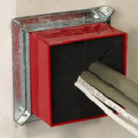 Trafalgar Fyreclamp 65mm Sq. (Fire Rated Service Transits)