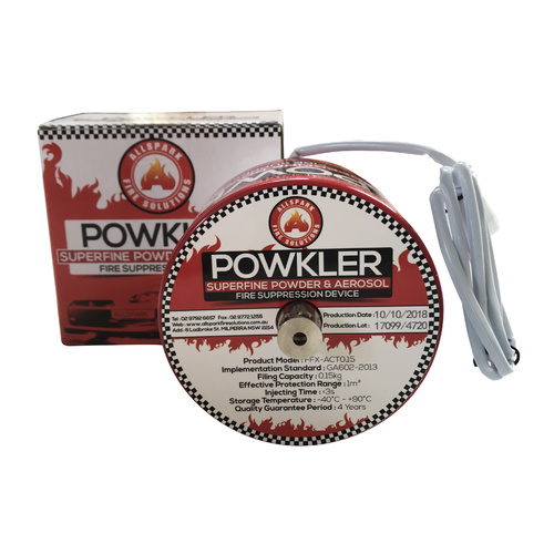 Powkler 0.15kg for 1m3 fires