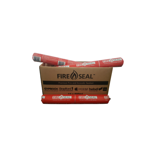 CSR Gyprock FireSeal adhesive sealant Sausage Box of 12 LIGHT GREY