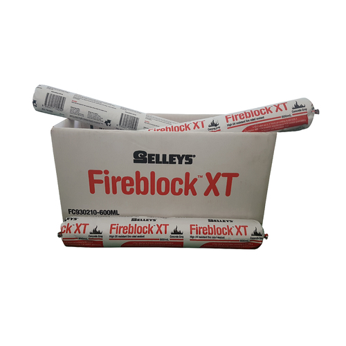 Selleys fireblock XT high UV resistant fire rated sealant box of 12