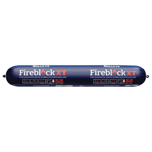 Selleys fireblock XT high UV resistant fire rated sealant 600ml Sausage
