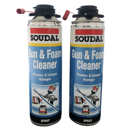 Soudal Gun & Foam Cleaner Aerosol Spray BOX of 12