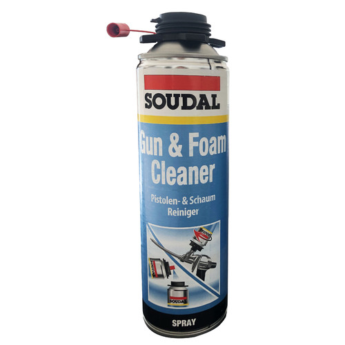 Soudal Gun & Foam Cleaner Aerosol Spray SINGLE CAN
