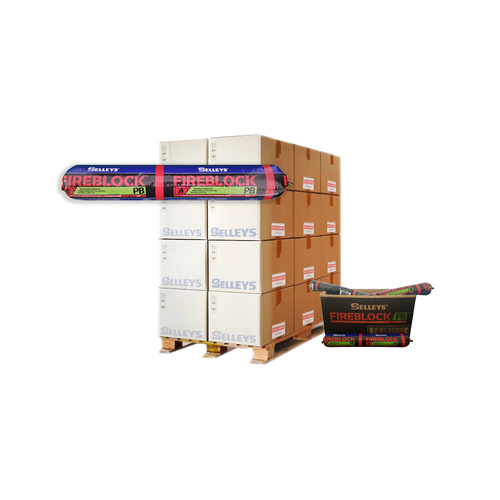 Selleys Fireblock PB fire rated adhesive 80 boxes. (12 per box) 960 Total 600mL Sausage. (RED)