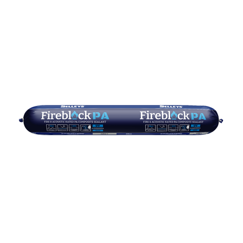 Selleys Fireblock PA fire rated 600ml Polyurethane Modified Acrylic Sausage - light grey