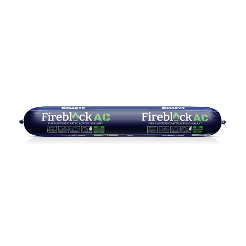 Selleys Fireblock AC fire rated 600ml Polyurethane Modified Acrylic Sausage