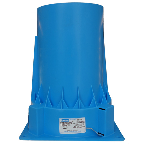 Promat Promaseal H-Blu150 cast in fire collar